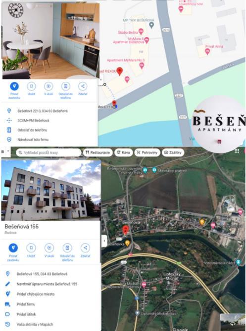 Apartman Nad Riekou Bešeňová Екстериор снимка