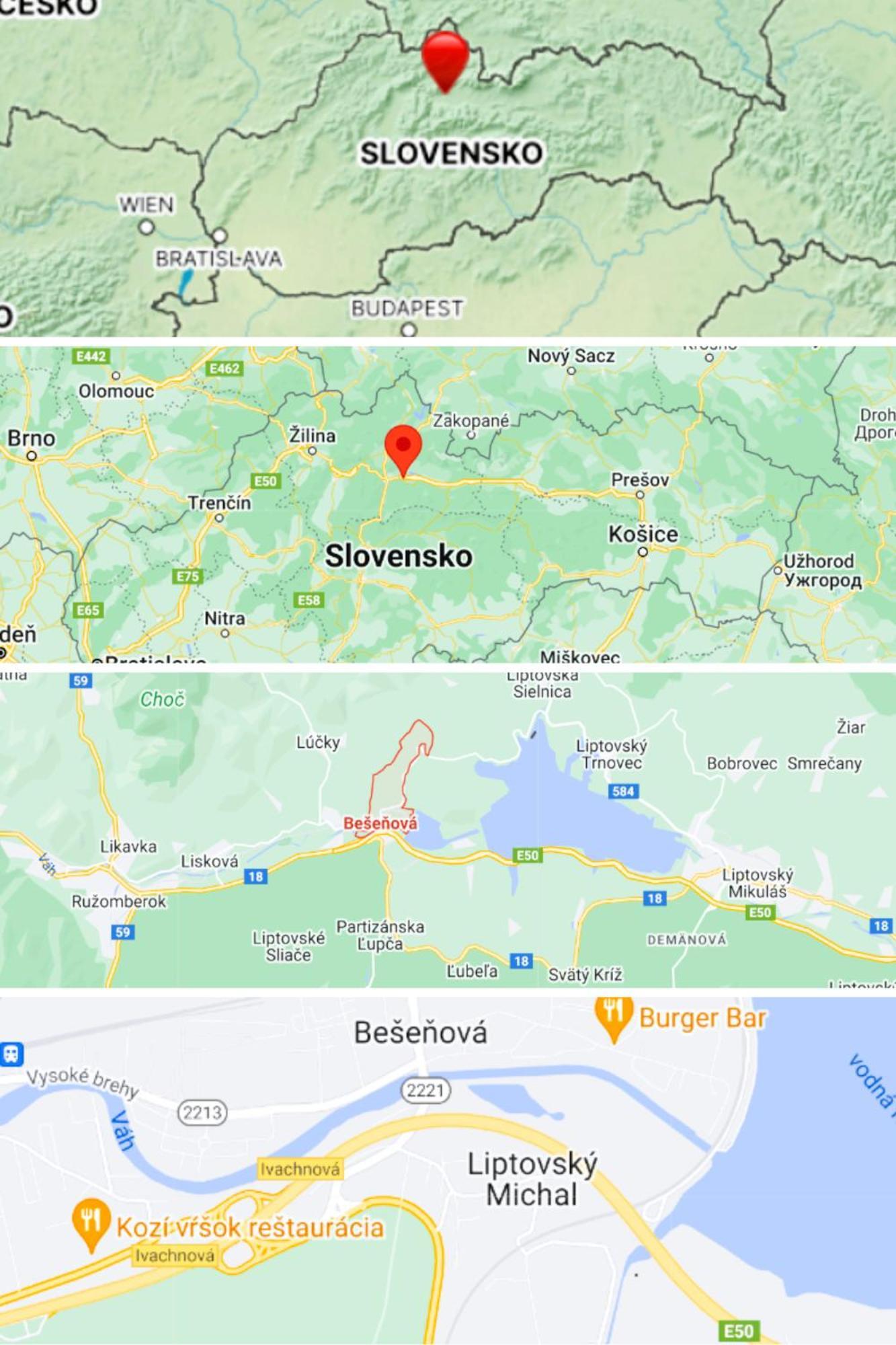 Apartman Nad Riekou Bešeňová Екстериор снимка